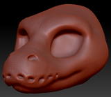 Feminine Ball Python Head Base