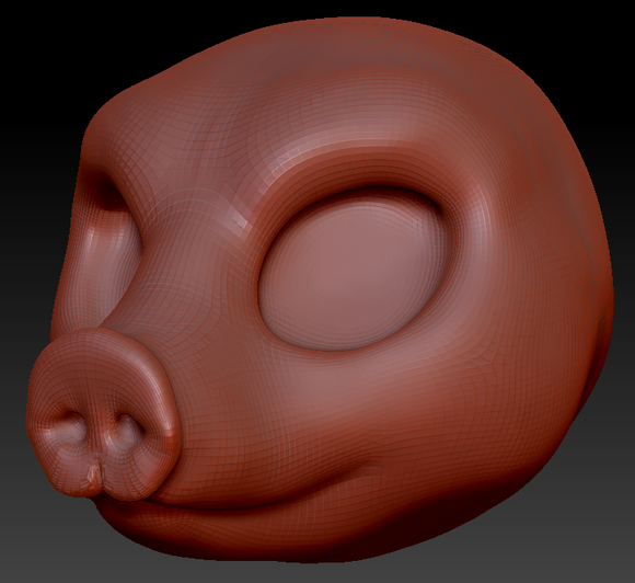 Western Kemono Pig Head Base