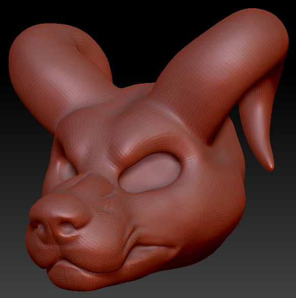 Gender Neutral Pitbull Head Base Complex Variant 1