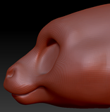 Western Kemono Long-nosed Angel Dragon Head Base Variant 4