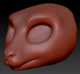 Western Kemono Kangaroo Head Base