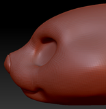 Western Kemono Sea Otter Head Base