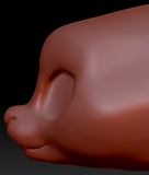 True Kemono Drekkubus Head Base