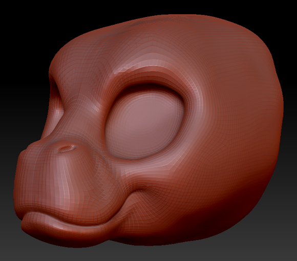 Western Kemono Hippo Head Base