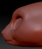 Western Kemono Giant Panda Head Base