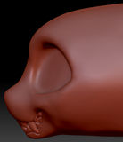 Avali Head Base Variant 3