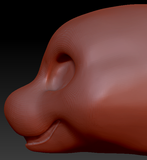 Gender Neutral Orca Static Jaw Head Base