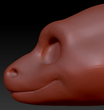 Gender Neutral Leopard Gecko Head Base