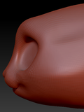 Western Kemono Bunny Head Base Variant 4