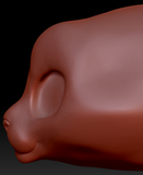 True Kemono Lion Head Base