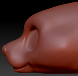 Western Kemono Pitbull Static Jaw Head Base