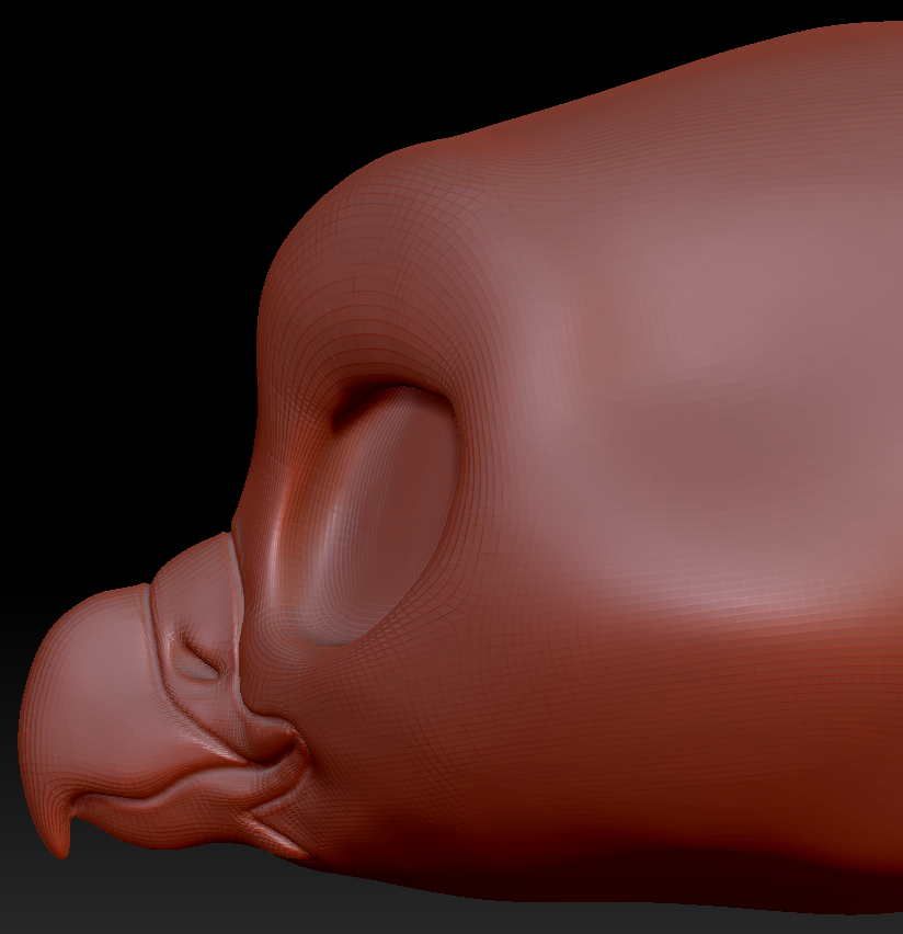 True Kemono Harpy Gryphon/Eagle Head Base