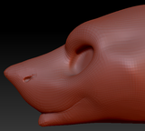 Feminine Sergal Head Base