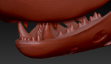 Large Carnivore Realistic Style Jawset