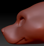 Gender Neutral Canary Mastiff Head Base