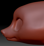 True Kemono Armadillo Head Base