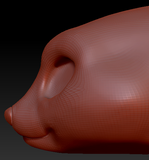 Western Kemono Raccoon Head Base
