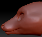 Gender Neutral Deer Head Base Variant 1