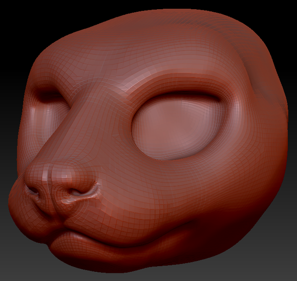 Feminine Mink Head Base