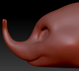 Gender Neutral Rhino Beetle Head Base