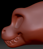 Kemono Toony T-Rex Head Base Variant 2