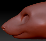 Gender Neutral Mouse Head Base