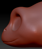 Western Kemono Frog Head Base