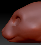 Gender Neutral Bunny Head Base Variant 1