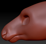 Gender Neutral Moose Head Base