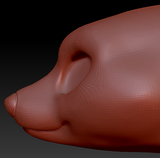 Western Kemono Saluki Head Base