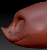 Western Kemono Hognose Head Base