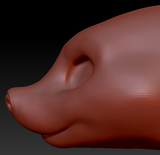 Gender Neutral Long Eared Jerboa Head Base