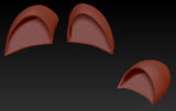 3 Finger Hoof Cap Set