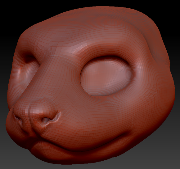 Gender Neutral Mink Head Base