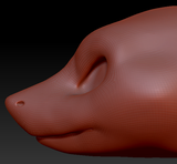 Gender Neutral Toony Shark Head Base Variant 1