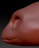 Gender Neutral Electric Eel Head Base