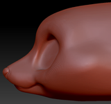 Western Kemono Lemur Head Base