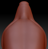Feminine Black Bear Head Base