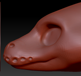 Feminine Ball Python Head Base