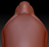Feminine Drekkubus Static Jaw Head Base