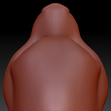 Feminine Big Cat Head Base Variant 1