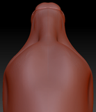 Feminine Cow Static Jaw Head Base