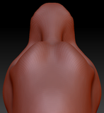 Gender Neutral Toony Angel Dragon Head Base Variant 1