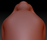 Western Kemono Asian Small-clawed Otter Head Base Variant 2