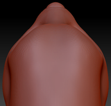 Western Kemono Ferret Head Base Variant 1