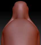 Gender Neutral Toony Caribou/Reindeer Head Base Variant 1