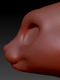 Western Kemono Bunny Head Base Variant 1