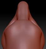 Gender Neutral Raptor Head Base Variant 1