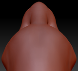 Realistic Tiger Head Base