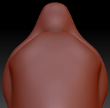 Gender Neutral Giant Panda Static Jaw Head Base
